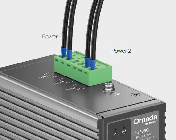 Redundant DC Power Support
