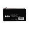 BBS Power AGM12V1.2AH VRLA AGM battery 12V 1.2Ah