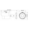 Dahua IPC-HFW1431S-0280B (Lite series) IP camera 4Mpix 2688x1520 IR30m 2.8mm PoE