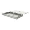 Opton distribution frame Rack 19" (fixed type), 12x SC duplex, light gray