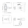 RF Elements AH60-CC 60° Asymmetrical Beam Antenna 5GHz 17dBi N female