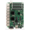 RouterBOARD 493G, 9xLAN, 3xMiniPCI, 1xUSB, 256MB DDR SD-RAM e 64MB FLASH