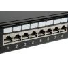 Solarix SX24-6-STP-BK patch panel 1U 24x RJ45 cat. 6 STP black