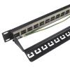 Solarix SX24M-0-STP-BK patch panel 1U 24 ports unloaded