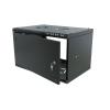 Stalflex S-RC19-6U-350MB Rack 19" cabinet 6U 350mm Metal Black (wall mounting)