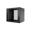 Stalflex S-RC19-9U-400GB Rack 19" cabinet 9U 400mm Glass Black