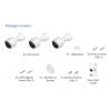 Ubiquiti (3-pack) UVC-G3-Bullet IP camera 4Mpix 1080P IR 3.6mm microphone PoE