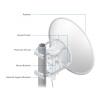 Ubiquiti airFiber 11 High Band radio with 35dBi antenna (81cm)