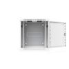 Ubiquiti Double Sectioned 12U Rack Cabinet 700mm, Perforated Front Door, load up to 80 kg (wall-mount)