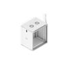 Ubiquiti 12U Rack Cabinet 450mm, Glass Front Door, load up to 50kg (wall-mount)