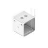 Ubiquiti 12U Rack Cabinet 600mm, Perforated Front Door, load up to 80kg (wall-mount)