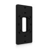 Ubiquiti Doorbell Lite Gang Box Mounting Plate Black