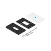 Ubiquiti Doorbell Lite Gang Box Mounting Plate Black