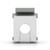 Ubiquiti Keystone Blank Insert Pass-Through, 12-Pack